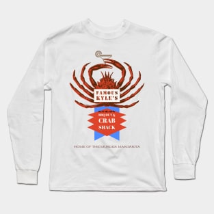 Famous Kyle's BBQ Hut & Crab Shack Long Sleeve T-Shirt